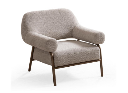 Sessel Modern Weiß Designer-Sessel Komfortabel Stoff Minimalismus