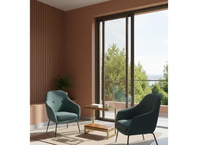 Couchtisch Modern Minimalistisch Braun Elegant Stilvoll Komfortabel