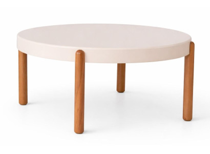 Stilvoller Runder Couchtisch Wohnzimmertische Designer Tischplatte
