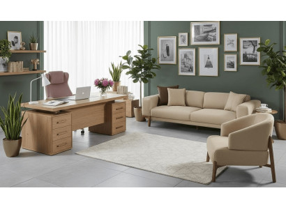 Stilvolles Wohnzimmer-Set 3+1 im modernen Design