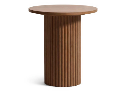 Beistelltisch Stil modern Farbe beige neu kompakt rund Wohnzimmer