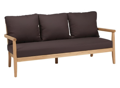 3-Sitzer Sofa Gartenmöbel Sofa StoffSofa Modern Stil Premium