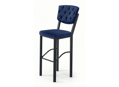 Stuhl Stil modern Farbe orange blau neu vielseitig weich bequem Metall
