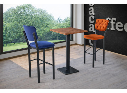 Tisch Stühle Esszimmer Stil modern Farbe braun neu vielseitig bequem