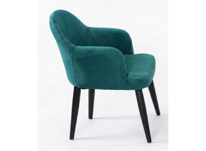 Stuhl Stil modern Farbe blau neu kompakt vielseitig bequem weich Stoff
