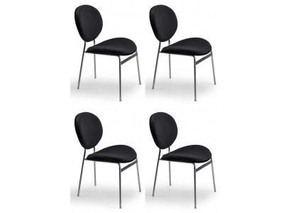 Set aus 4 Polsterstühlen – stilvoll, komfortabel und modern gestaltet