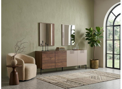 Modernes Sideboard mit 2 Spiegeln – stilvoll, funktional und elegant