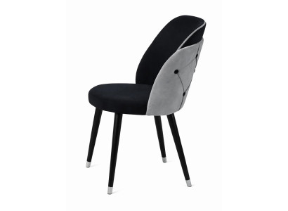 Stuhl Stil modern Farbe schwarz neu Esstisch bequem vielseitig weich