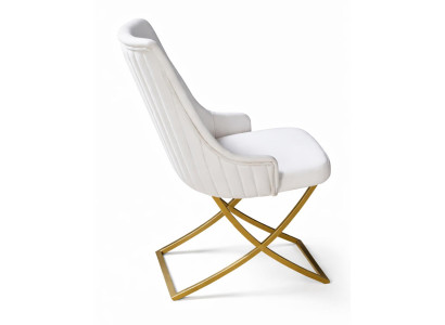 Stuhl Stil modern Farbe weiß bequem neu Esszimmer komfortabel weich