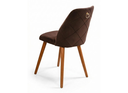 Stuhl Stil modern Farbe braun bequem neu Esszimmer komfortabel weich