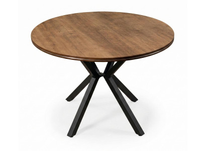 Tisch Stil modern Farbe braun neu bequem Wohnzimmer komfortabel rund