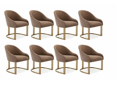 Stilvolle Esszimmer 8x Stühle Komfort und Eleganz Modernes Design Möbel