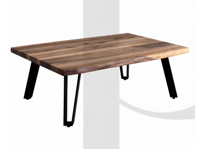 Couchtisch Stil modern Farbe braun neu bequem Wohnzimmer Holz rechteckig
