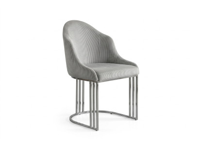 Eleganter Stuhl im modernen Design Luxuriöser Esszimmer Polstersitz