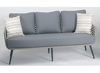 3-Sitzer Sofa Modern Sofa Premium Sofa Terrassenmöbel Terrasse Sofa
