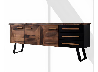 Sideboard Stil modern Farbe braun Holz neu geräumig bequem Esszimmer
