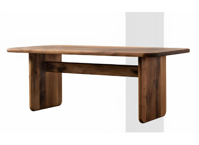 Esstisch Stil modern Farbe braun neu Holz rechteckig bequem Esszimmer