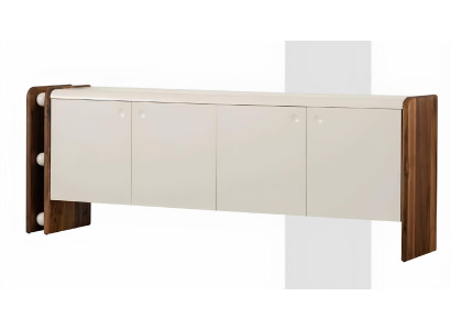 Sideboard Stil modern Farbe beige neu Holz bequem geräumig praktisch