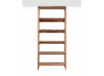 Buecherregal Stil modern Farbe braun neu Holz Wohnzimmer praktisch