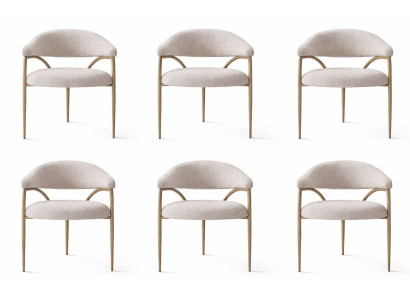 Beiges Stuhlset Stuhl mit Polsterung Esszimmerstuhl  Stühle für das Esszimmer