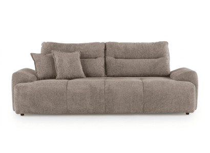3 Sitzer Sofa Stil modern Farbe braun neu bequem Wohnzimmer komfortabel