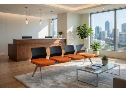 Moderne Büro Sitzbank für Empfang Lounge und Wartezimmer