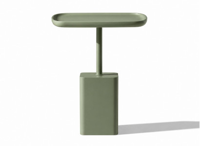 Beistelltisch Stil modern Farbe grün neu bequem praktisch Wohnzimmer