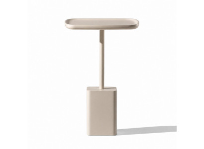 Beistelltisch Stil modern Farbe weiß bequem praktisch Wohnzimmer neu