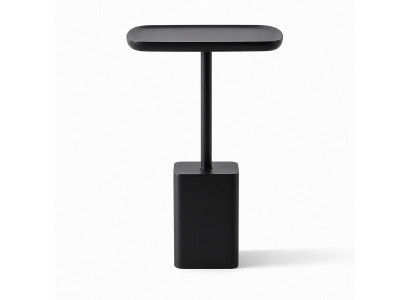 Beistelltisch Stil modern Farbe schwarz neu bequem praktisch Wohnzimmer