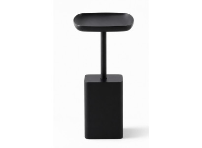 Beistelltisch Stil modern Farbe schwarz praktisch Wohnzimmer rechteckig