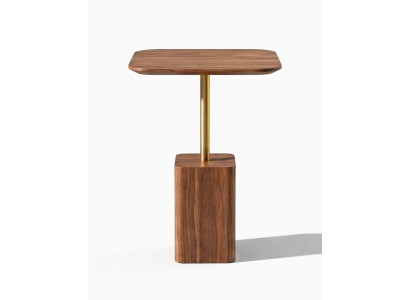 Beistelltisch Stil modern Farbe braun neu bequem praktisch quadratisch