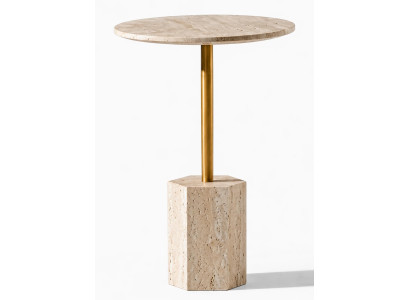 Beistelltisch Stil modern Farbe beige neu bequem praktisch Wohnzimmer