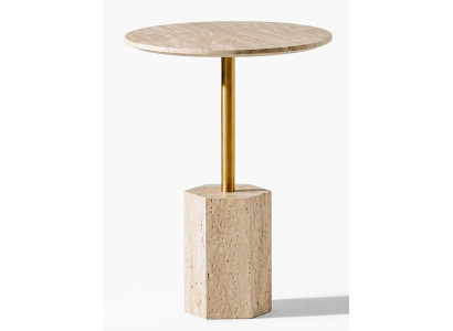 Beistelltisch Stil modern Farbe beige bequem praktisch Wohnzimmer neu