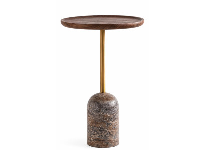 Beistelltisch Stil modern Farbe braun neu praktisch Wohnzimmer bequem