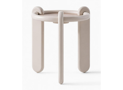 Beistelltisch Stil modern Farbe weiß Wohnzimmer praktisch bequem neu