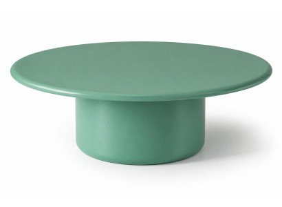 Beistelltisch Stil modern Farbe grün neu bequem praktisch Wohnzimmer rund
