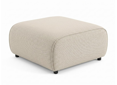 Beige quadratische Hocker Weiche Hocker Polstermöbel Wohnzimmermöbel