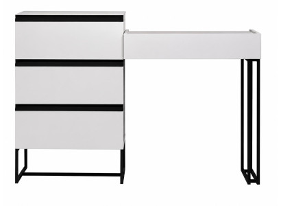 Moderner Frisiertisch mit praktischen Schubladen und elegantem Design