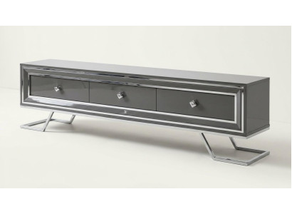 Unterblock Stil modern Farbe silber Wohnzimmer praktisch bequem neu