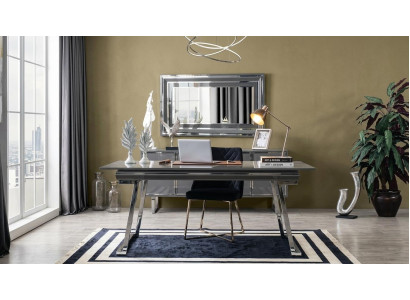 Tisch Spigel Wohnzimmer Stil modern Farbe silber praktisch komfortabel