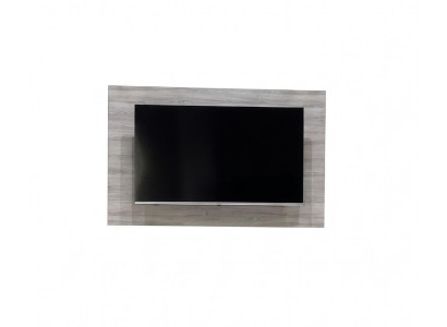 TV-Wandpaneel Grau Moderner Stil Komfortabel Minimalistisch Elegant