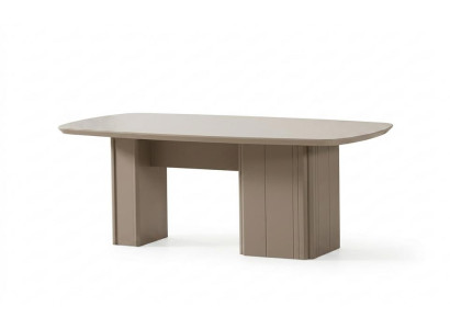 Tisch Groß schön geräumig nachhaltig Beige moderner Stil neu