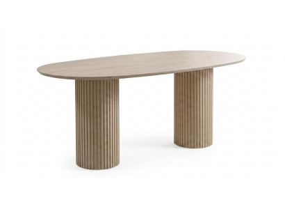 Tisch Esstisch Möbel Beige Einrichtung Essbereich