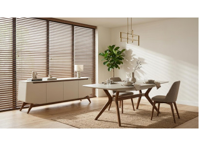 Tisch Konsole Wohnzimmer Stil modern Farbe beige neu bequem praktisch