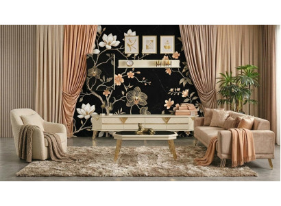 Sideboard Lowboard Regal Wohnzimmer Stil modern beige Unterschrank