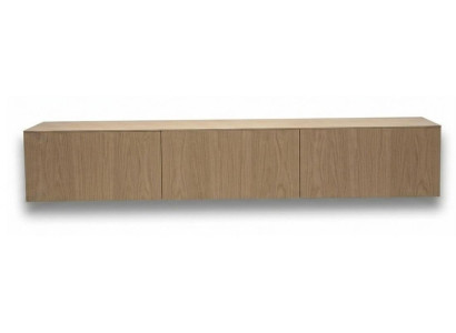 TV-Wohnwand Braun Moderner Stil Geradlinig Elegant Funktional Schlicht