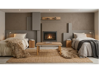 Tisch Oberes Regal Wohnzimmer Stil modern Farbe beige neu rechteckig