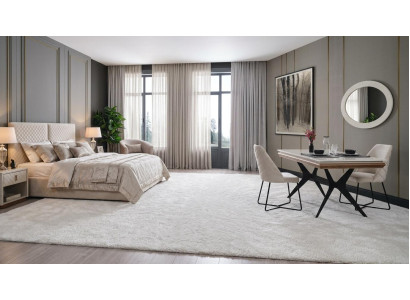 Tisch Spiegel Wohnzimmer Stil modern Farbe weiß neu bequem rechteckig