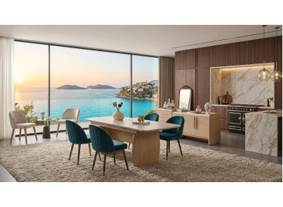 Tisch Konsole Wohnzimmer Stil modern Farbe beige rechteckig ausziehbar