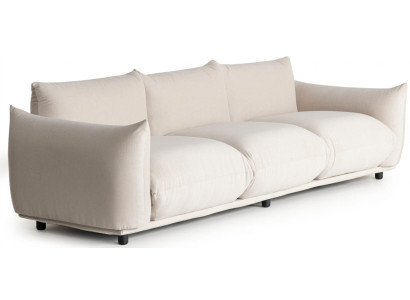 3 Sitzer Sofa Wohnzimmer Modern Stoffbezug Mittlerer Härtegrad Neu